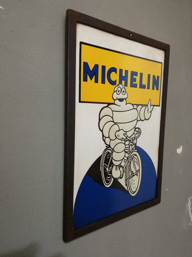 Michelin - Jernskilt - michelin - Markedsføringstegn - 1978 - Jern #1.0