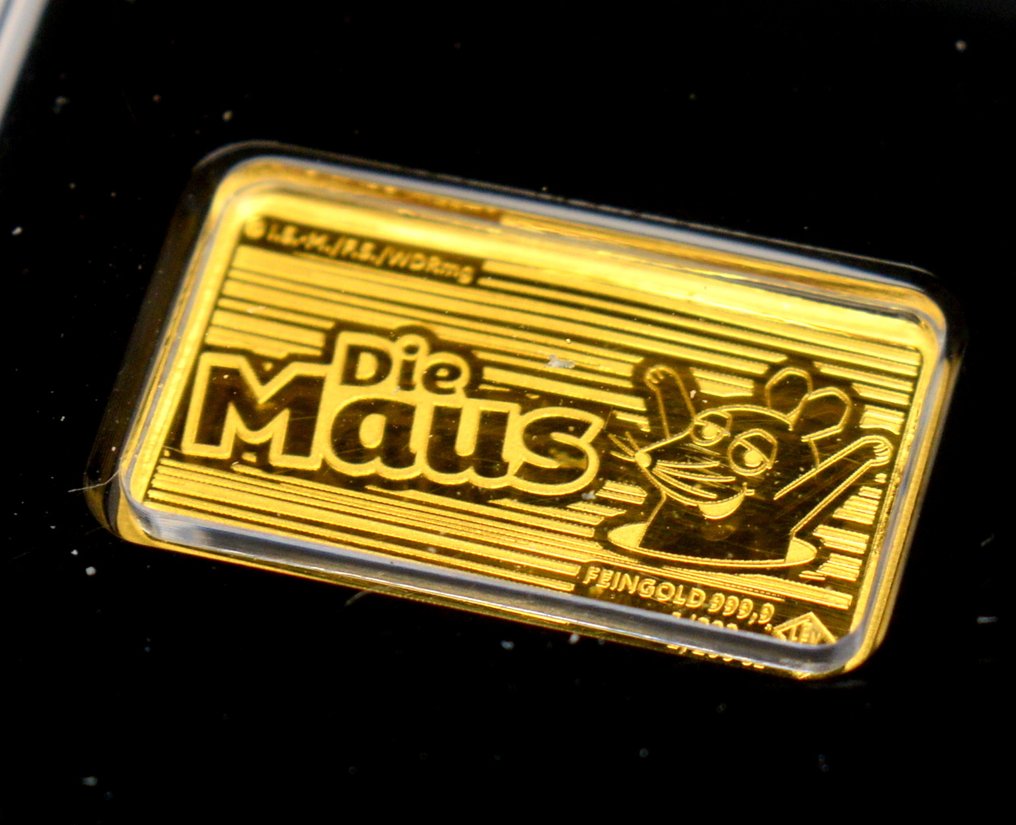 Duitsland. Die Maus - 1/200oz (.999 Gold) - with certificate (Zonder minimumprijs) #4.3