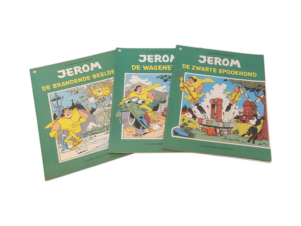 Jerom 52/53/54 - Incl. Stickers - 3 Album - First edition - 1973 #1.0