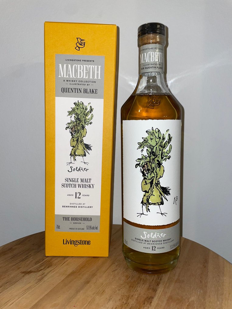 Benrinnes 12 years old - Soldier - Macbeth Act 2 - Livingstone & Elixir Distillers - 70cl #1.0