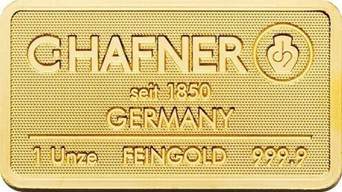 1 Troy Ounce - Aur .999 - C. Hafner - Sigilat și cu certificat #2.1