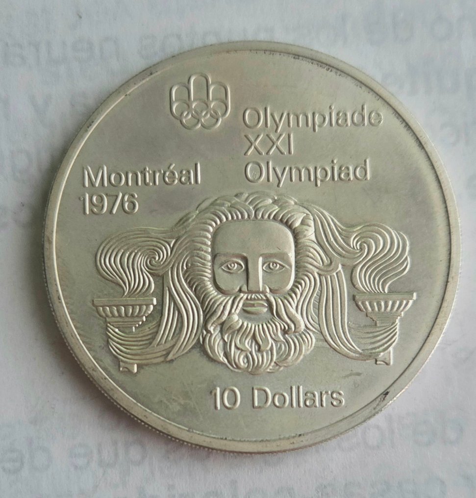 Canada Elizabeth II. 10 Dollars 1974 Head of Zeus  (Zonder minimumprijs) #4.3