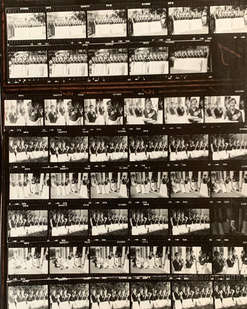 Bill Zygmant - Hank Marvin - Vintage Contact Sheet Collection (98 Frames, Unpublished) from photographer Bill #3.2