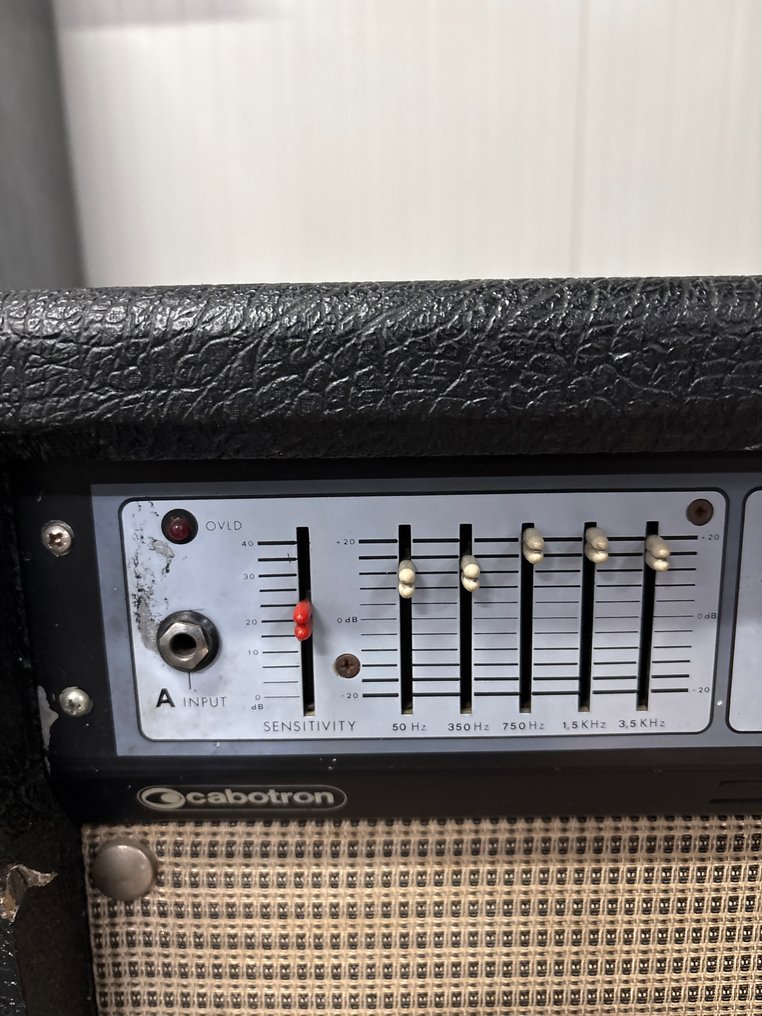Cabotron - Number of items: 1 - Guitar amplifier - Italy - 1970  (No reserve price) #1.0
