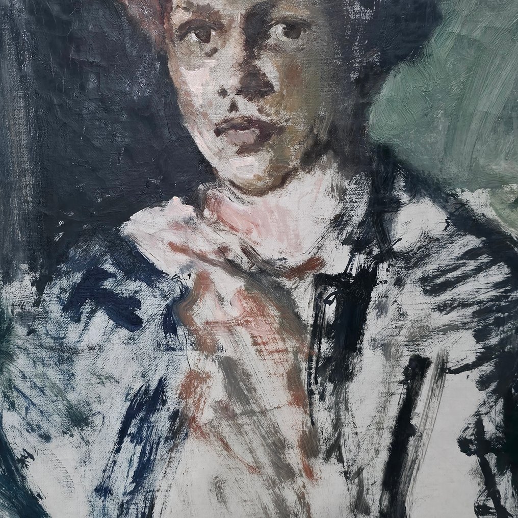 Pietro Gaudenzi (1880-1955) - Ritratto di bambina #4.3