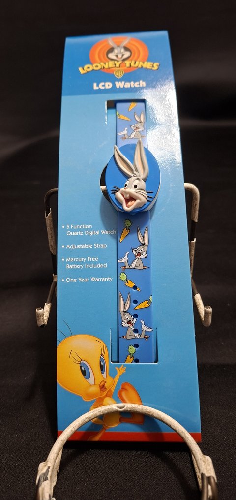 Warner Bros - Looney Tunes - Toy Orologio LCD Bugs Bunny - 1990-2000 - U.S. #1.0