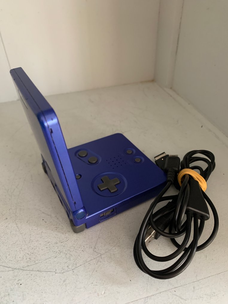 Nintendo - Gameboy Advance SP - (Midnight Blue) With charging cable - Console per videogiochi portatile #4.3