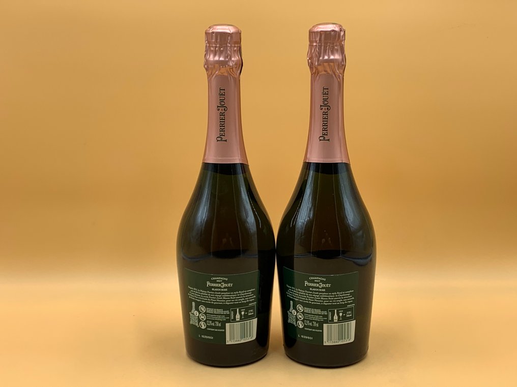 Perrier-Jouët, "Blason Rosé" - 香槟地 Brut - 2 Bottles (0.75L) #1.0