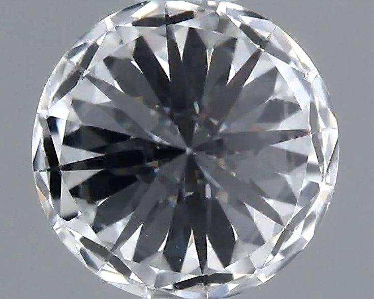 No reserve price - 1 pcs Diamond  (Natural)  - 0.54 ct - Round - D (colourless) - IF - Gemological Institute of America (GIA) - *3EX* #3.2