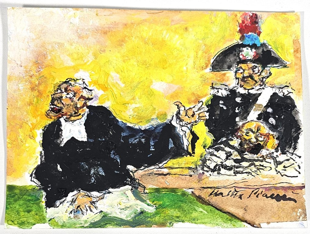 Walter Piacesi (1929-2022) - La Difesa #1.0