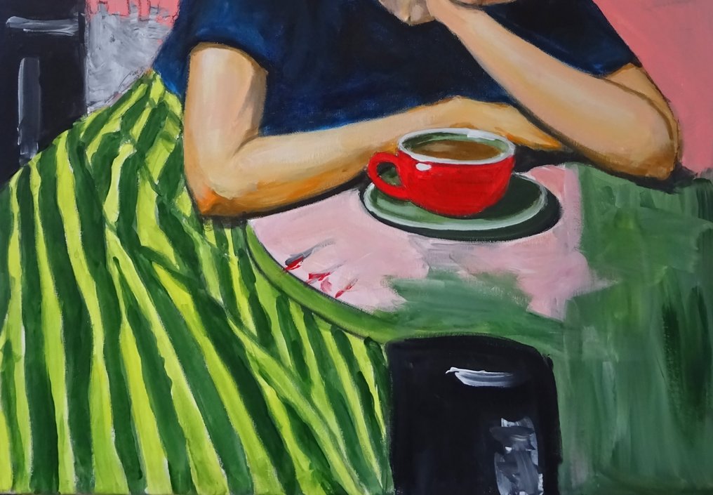 Corina Schröder(1969) - Sleepy morning - NO RESERVE #3.2