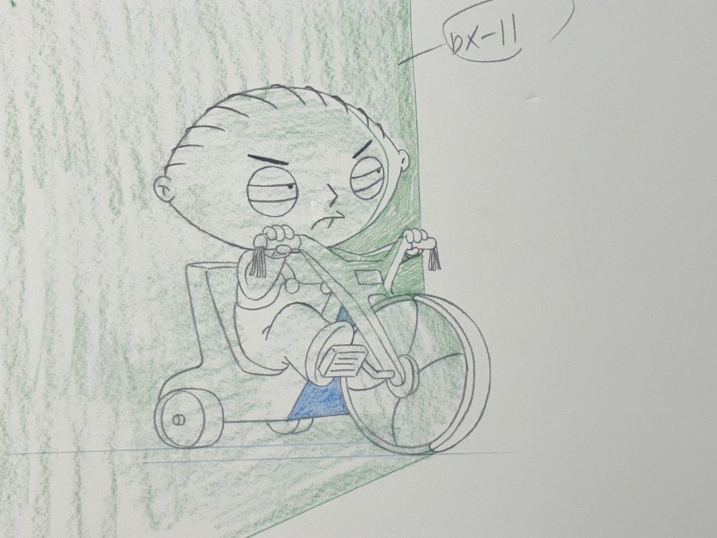 Family Guy - 1 Original Stewie Lithograph (2005) certificated #3.2