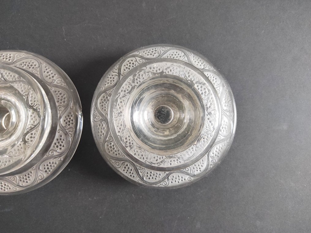 René Lalique - Kertelysestage Modèle Riquewihr (2) - Glas #2.1