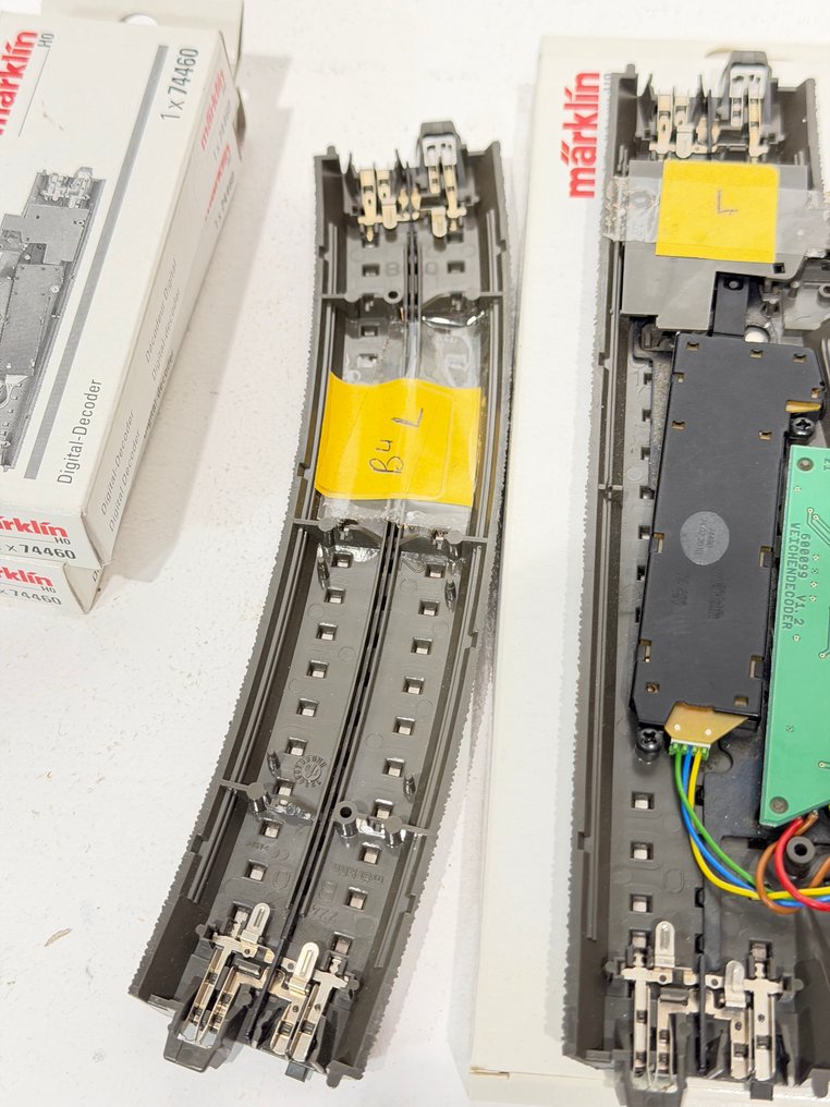 Märklin H0 - 24611,24612, 24224, 74490, 74460 - Machetă tren cu șine (4) - Schimbare la stânga și la dreapta și curbă de schimbare, drive-uri și decodoare. #4.3