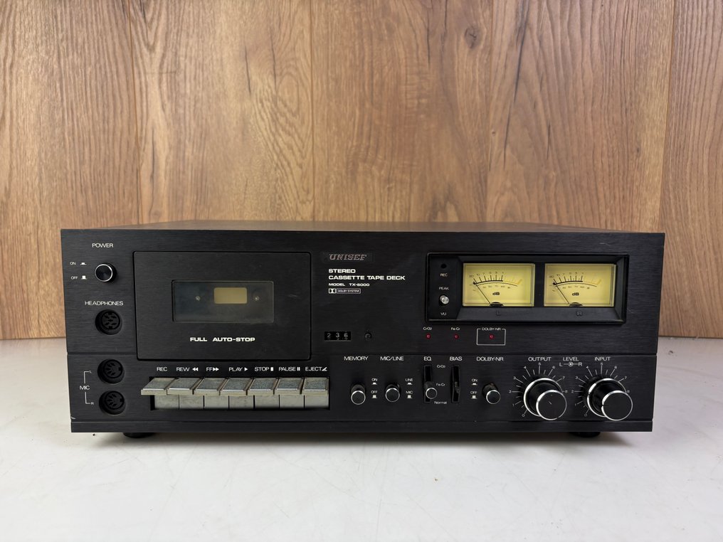 Unisef - TX-6000 Lecteur-enregistreur de cassettes #1.0