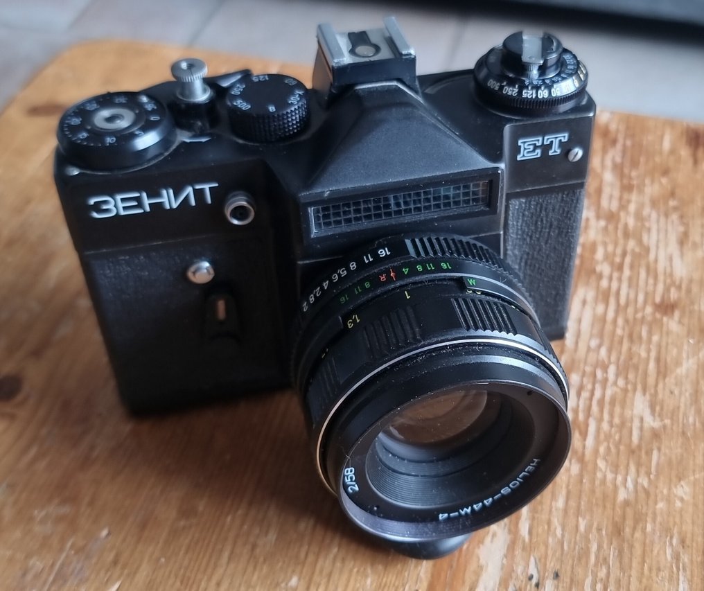 Vilejka Zenit ET Type 3 + Helios 2/58mm | Cameră analogică #1.0
