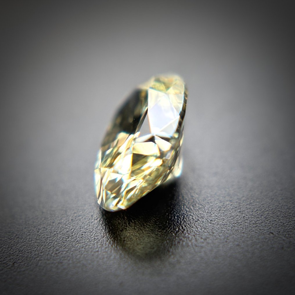 1 pcs Διαμάντι (Φυσικού χρώματος) - 0.33 ct - Οβάλ - Fancy Πρασινωπό, Καφετί Κίτρινο - VS1 - Antwerp Laboratory for Gemstone Testing (ALGT) #4.3