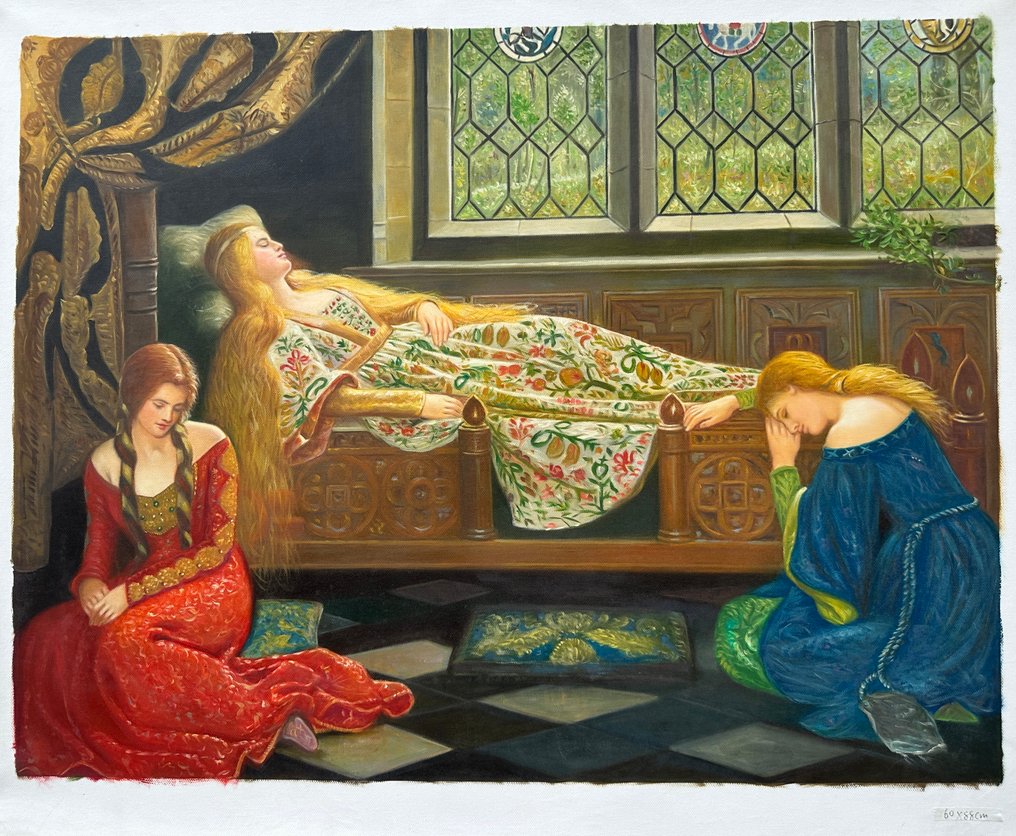 After John Collier - The Sleeping Beauty #1.0