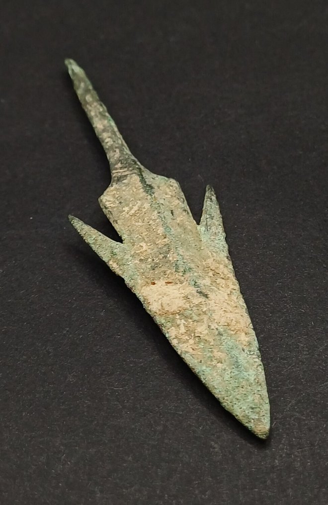 Εποχή του Χαλκού Μπρούντζος Αγκίστρι βελών με αγκαθωτό άκρο. - 70 mm  (χωρίς τιμή ασφαλείας) #2.1