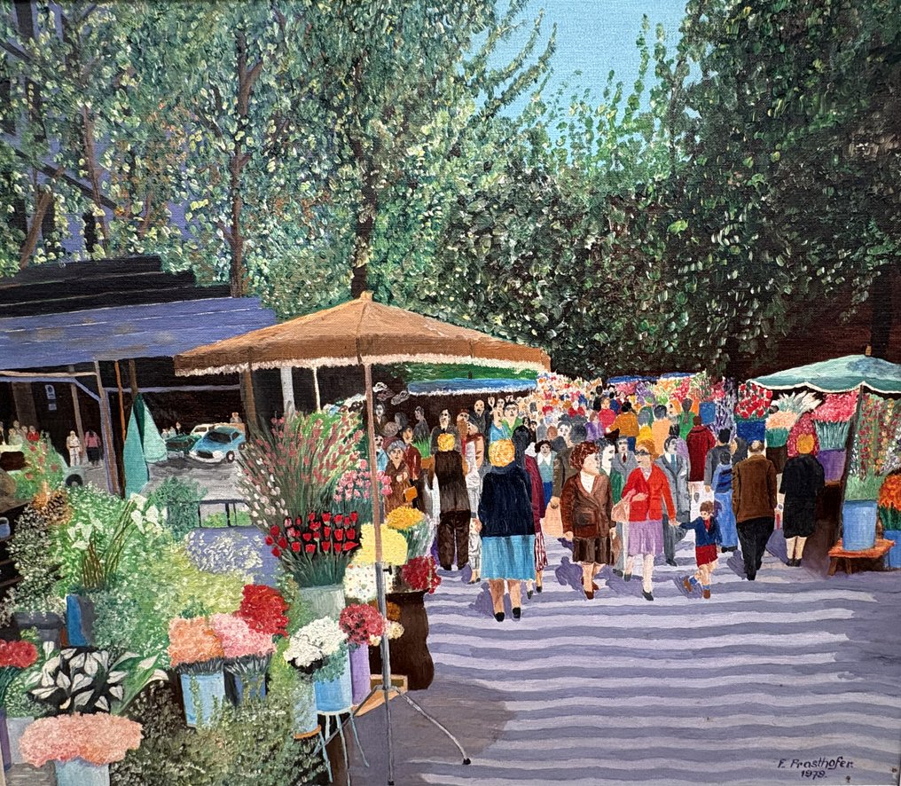 Scuola austriaca (XX) - Día de mercado - NO RESERVE #1.0