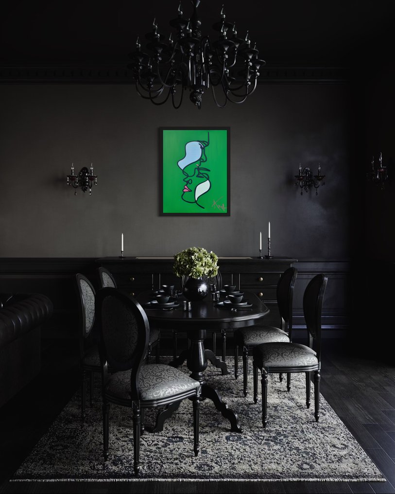 KAUGER (1972) - Couple Toile Large #2.1