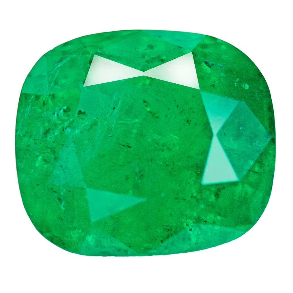 绿色 祖母绿  - 7.67 ct - 瑞士宝石研究中心（GRS） - 哥伦比亚-未成年人 #1.0