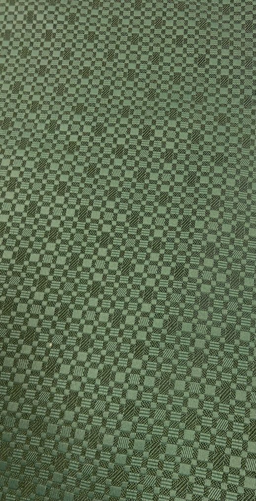 Textil operat vopsit pe vopsit verde pădure în dublă înălțime. - Țesătură tapițerie - 400 cm - 280 cm #2.1