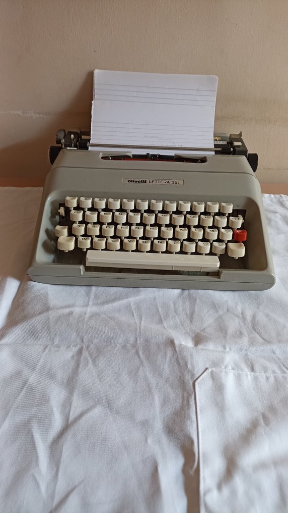 Mario Bellini - Olivetti, Lettera 35 i - Γραφομηχανή - 1980-1990 #1.0