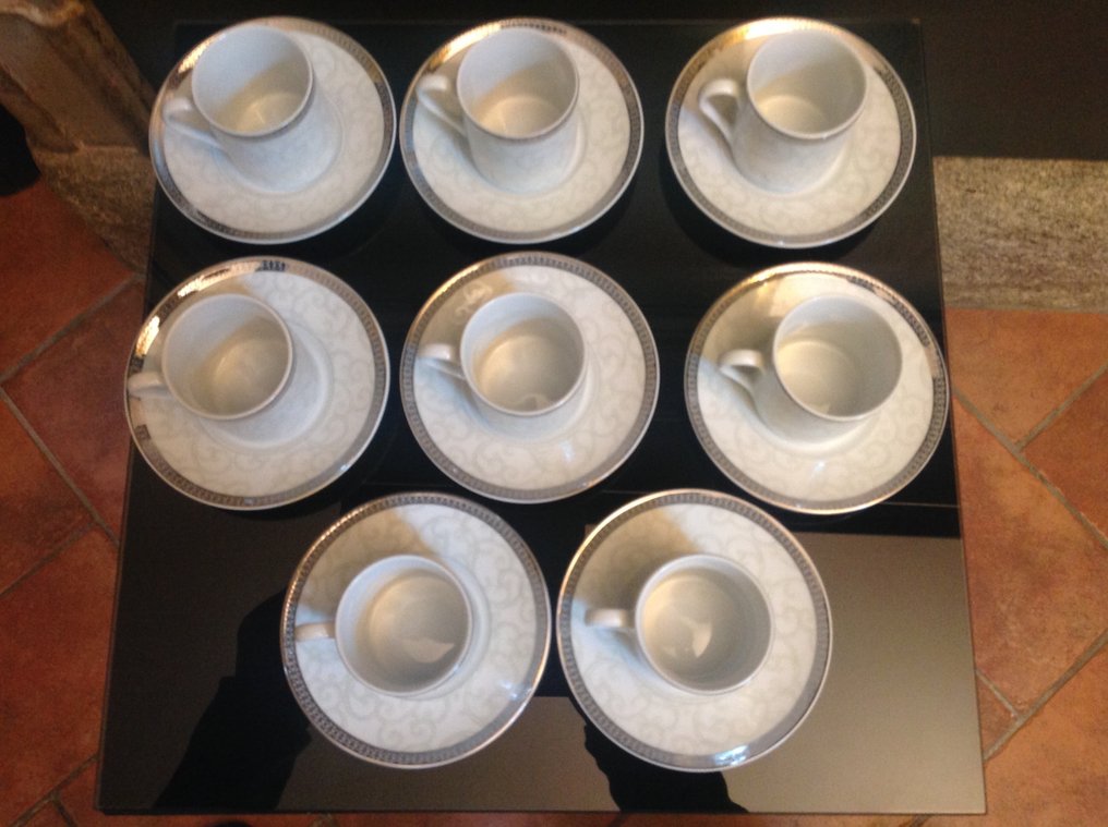 Laveno/Ginori Group - Kahviastiasto (16) - Antinea - Posliini - kahvikupit #2.1