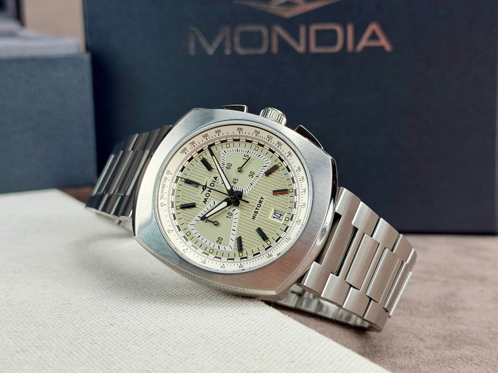 Mondia - History Concept Chronograph Date - Zonder minimumprijs - MH-002-SS-SL-CM - Heren - 2020+ #3.2