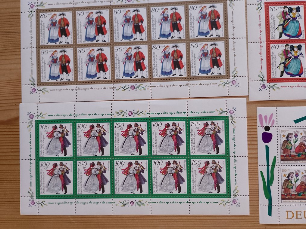 德国 1994 - 德国邮票特别邮票 #2.1