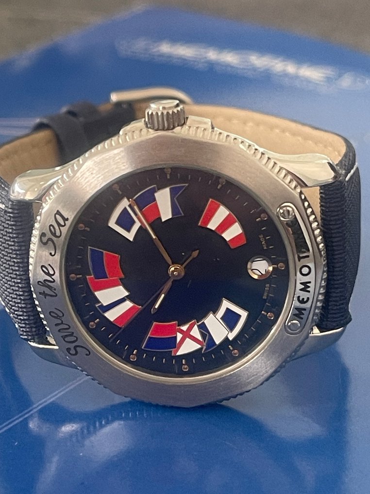 Save The Sea Quartz by Memotime Design Corum - Save The Sea Quartz Grand Modèle - 中性 - 1995 #1.0