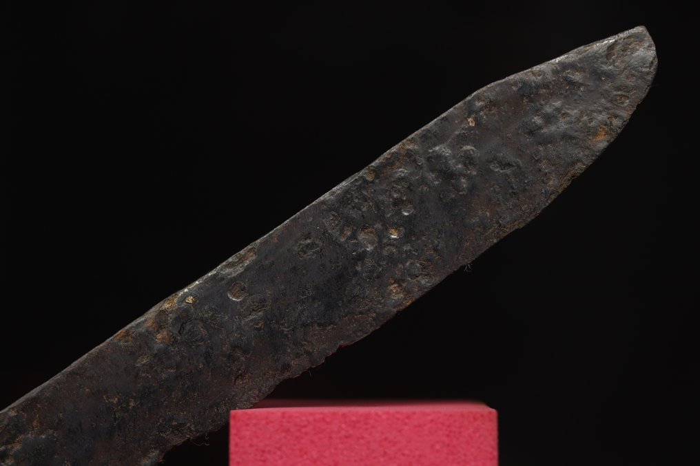 中世紀前期 哥特风 - 铁柄军用刀 聖物 - 22.7 cm  (沒有保留價) #4.3