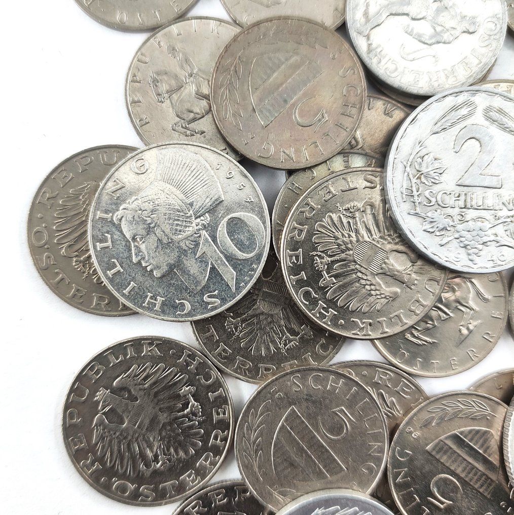 Austria. Lot with 67 Coins (mixed lot, several dates, good for sellers) (Senza prezzo di riserva) #2.1