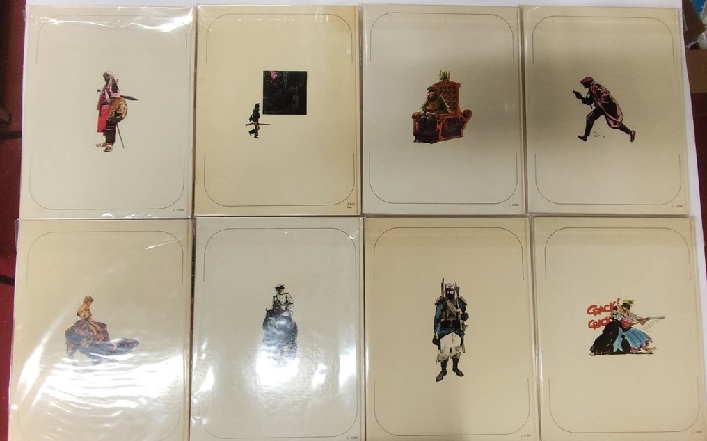 Un Uomo un' Avventura Completa da 1 a 30 - 1 Complete series - Eerste druk - 1976 #1.0