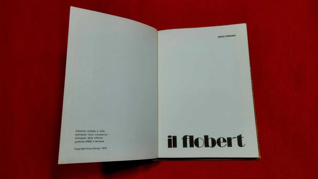 Book - Enzo Ferrari - Il Flobert - 1976 #3.2