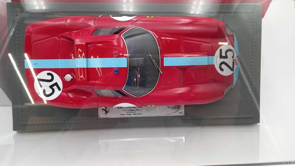 BBR 1:18 - 模型車 - Ferrari 250 GTO 24h Le Mans 1964 S/N 5575 GT - (cod.A48) #3.2