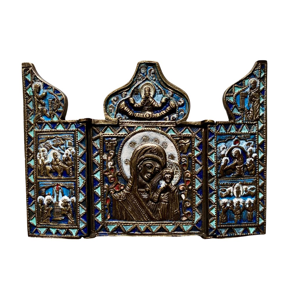 旅遊標誌 - 喀山聖母 - 金屬 #1.0