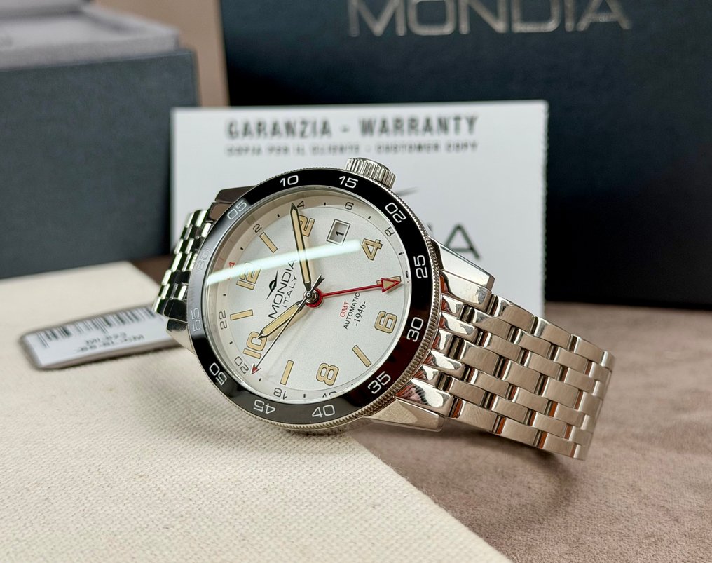 Mondia - Heritage 1946 GMT Automatic - Nincs minimálár - MI-823-SS-SL-CM - Férfi - 2020+ #4.3
