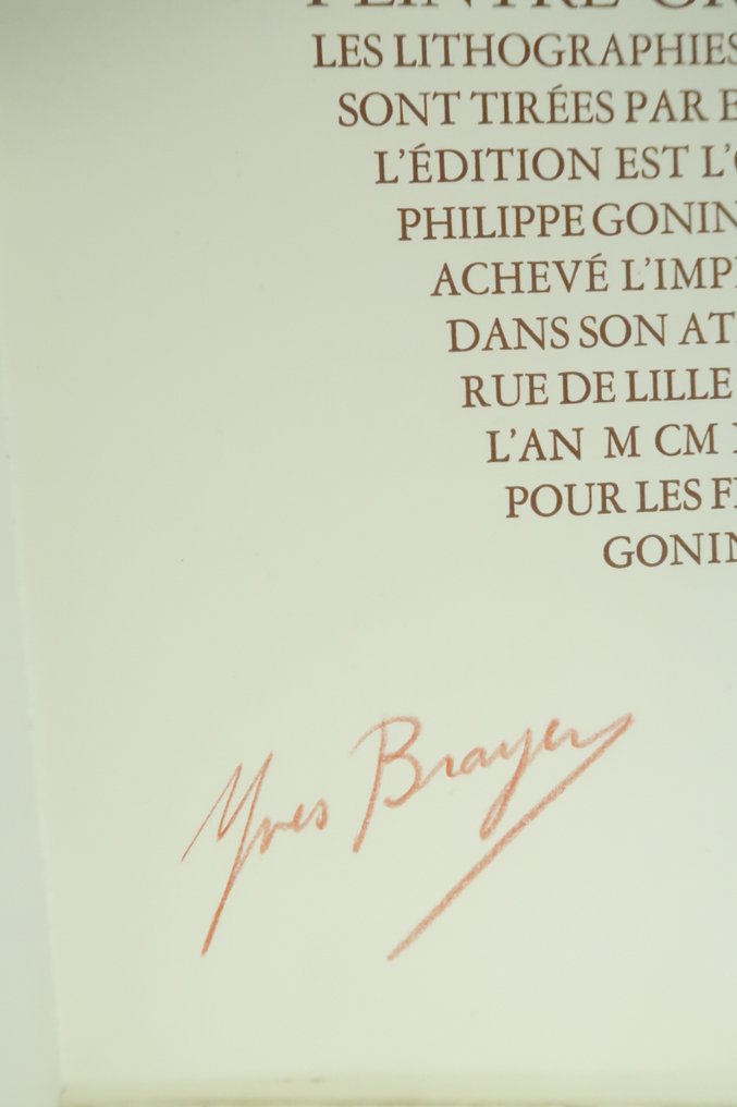 Alfred de Musset / Yves Brayer [signé], Philippe Gonin - ‎Venise la Rouge [avec dessin original + envoi de l'artiste ; n°20/200 sur vélin] - 1939 #4.3