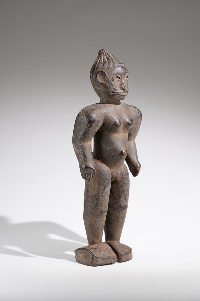 Egy fa szobor - Tiv - Nigéria (Nincs minimálár) #4.3