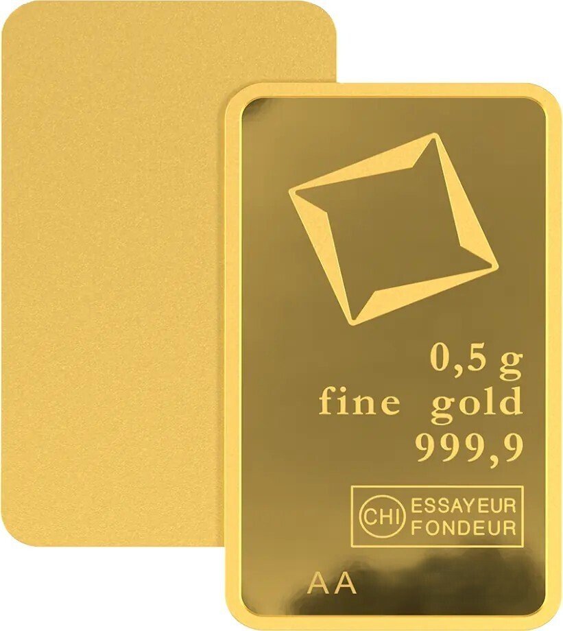 0,5 gram - Χρυσός .999 - Valcambi - Sealed & with certificate (χωρίς τιμή ασφαλείας) #2.1