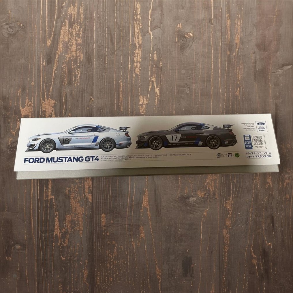 Tamiya - Lekebil 1/24 SCALE FORD MUSTANG GT4 – Full Display Model Kit by TAMIYA - 2010-2020 - Japan #3.2