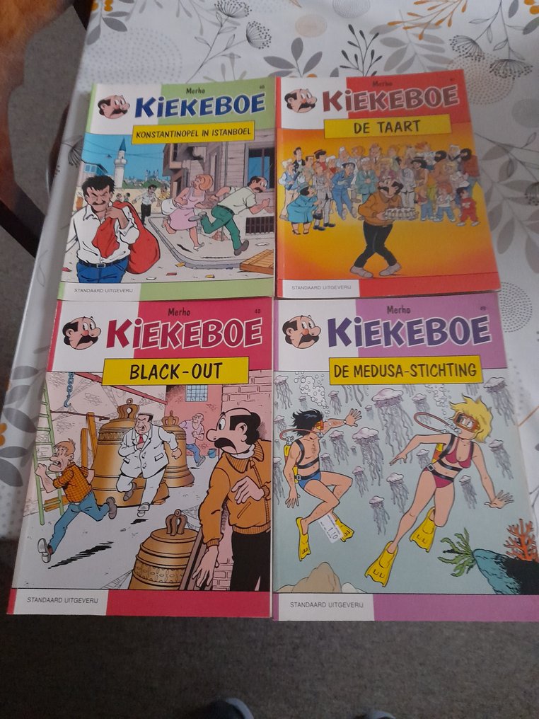 Kiekeboe 46 t/m 100 - opeenvolgende reeks SC - 55 Album - First edition - 1990/2004 #4.3