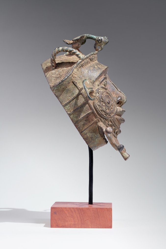 一个青铜面具 - Tikar - Cameroon (没有保留价) #3.2