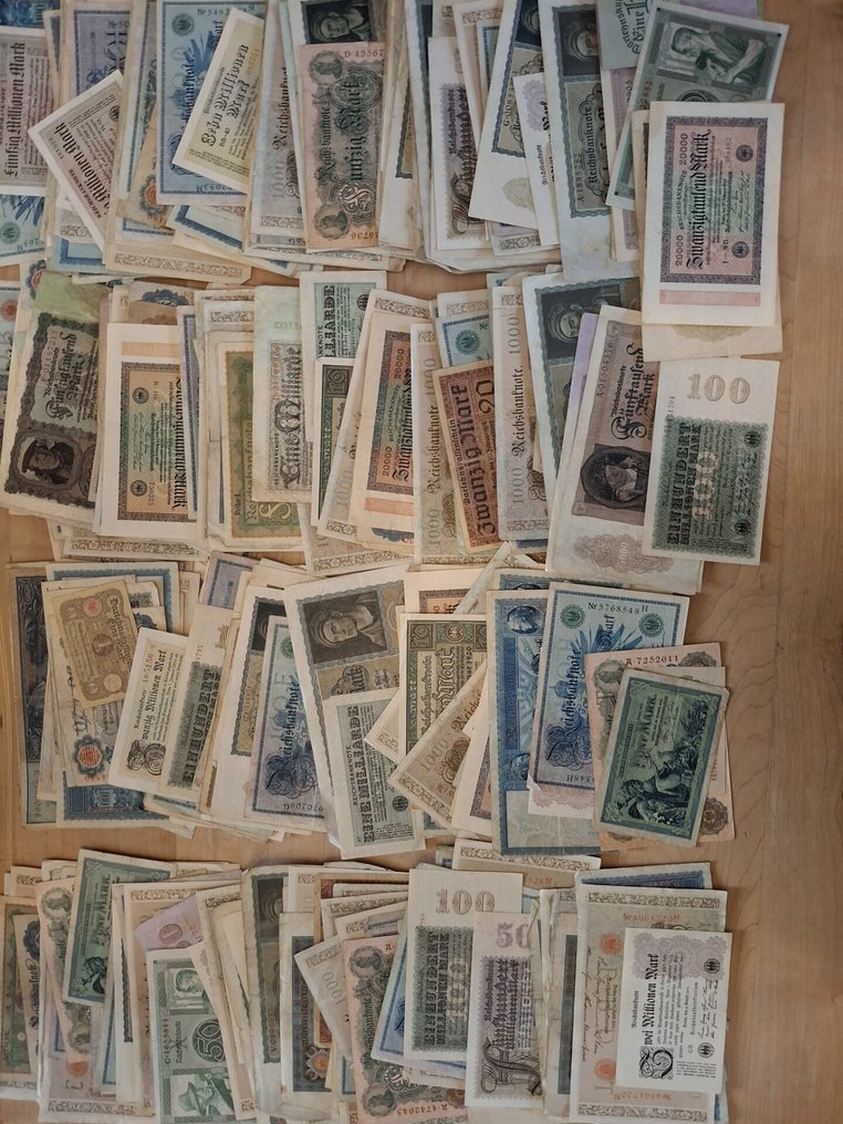 Germania. - 450 banknotes - various dates (Fără preț de rezervă) #1.0