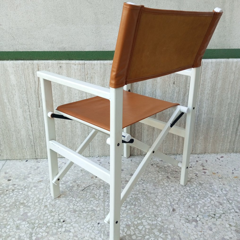 Πτυσσόμενη καρέκλα - Αλουμίνιο, Δέρμα - καρέκλα του σκηνοθέτη #2.1