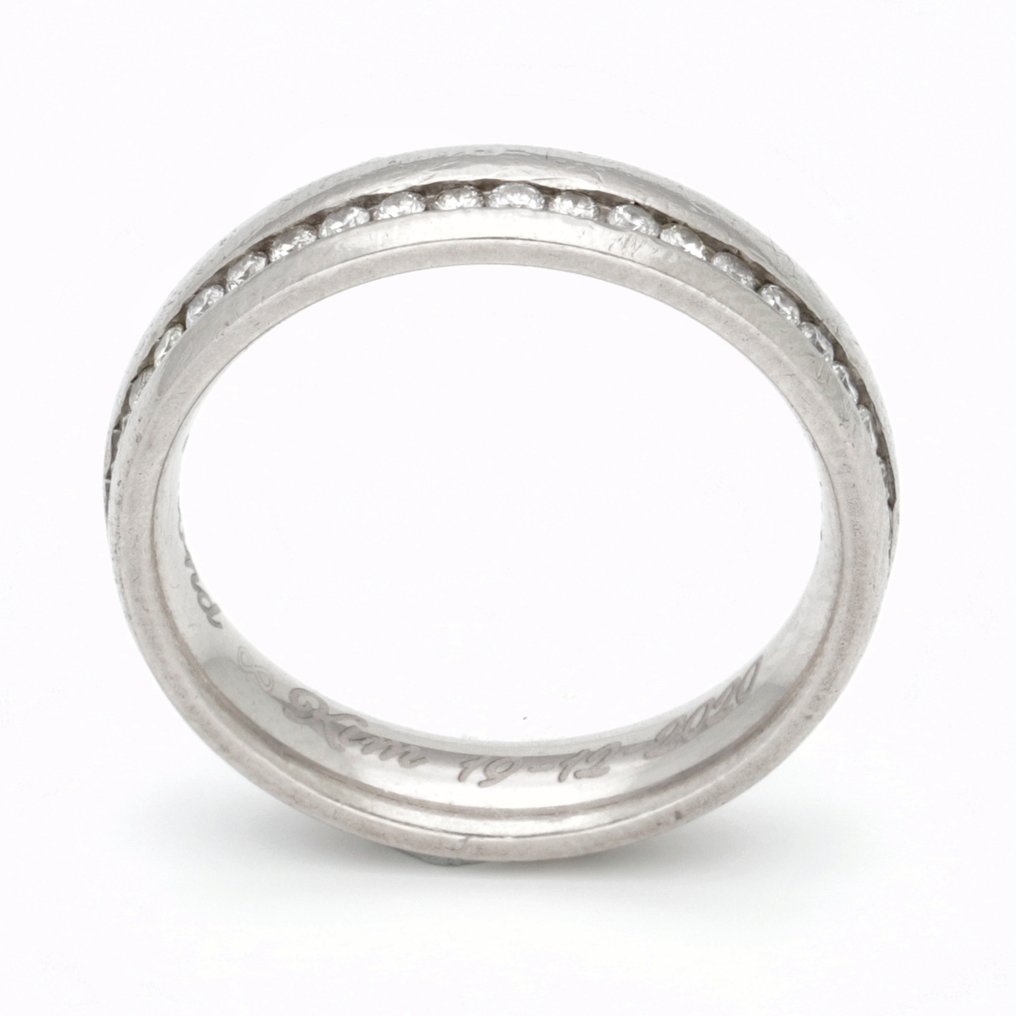 戒指 鉑金 鉆石 (天然) #3.2