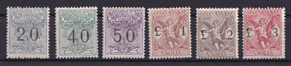 Olasz Királyság 192 - Segnatasse per vaglia Sassone 1/6 MLH teljesen új sorozat - Sassone n.2400 #1.0