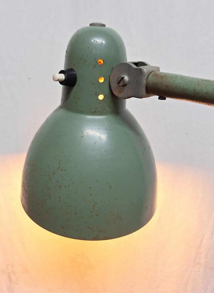 桌燈 - 金屬, 鋼 - Gelede工厂灯 #1.0